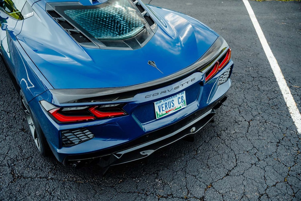Carbon Rear Spoiler, Ducktail - Corvette C8