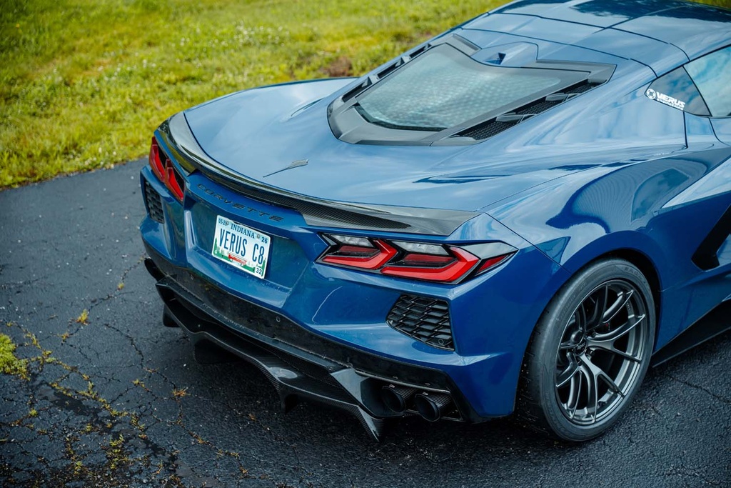 Carbon Rear Spoiler, Ducktail - Corvette C8