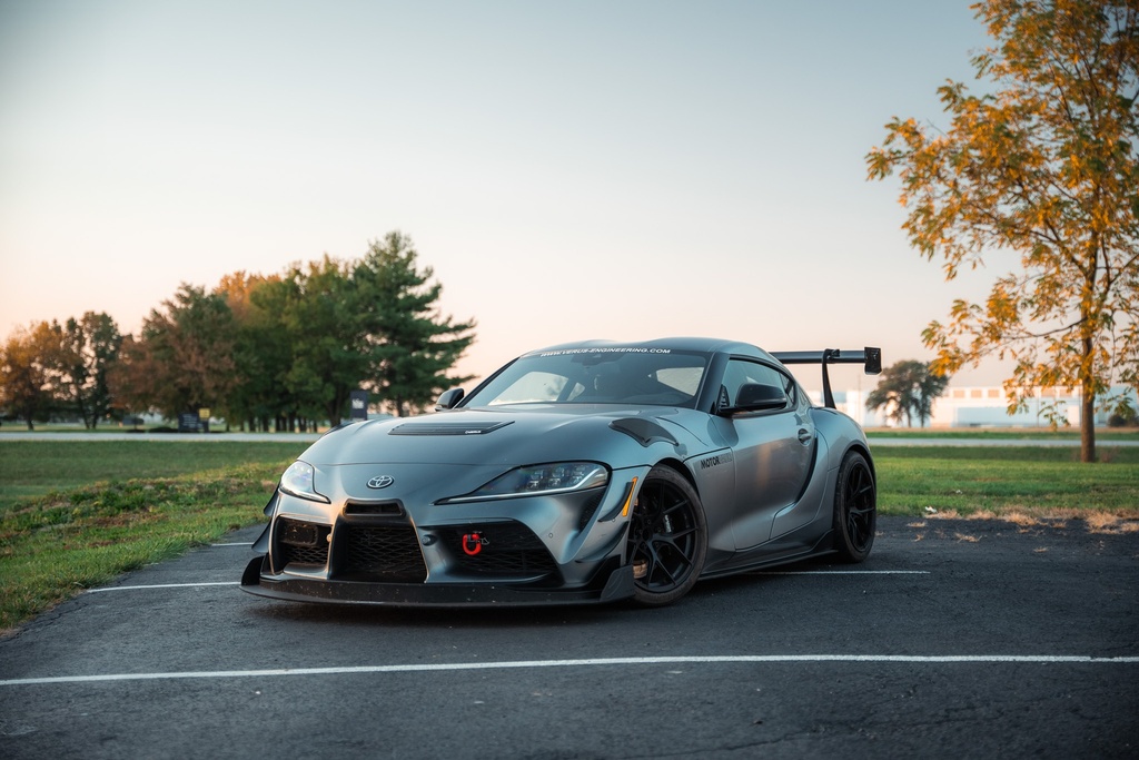 Carbon Cooling Fender Vent Kit (Top Vents Only) - Mk5 Toyota Supra