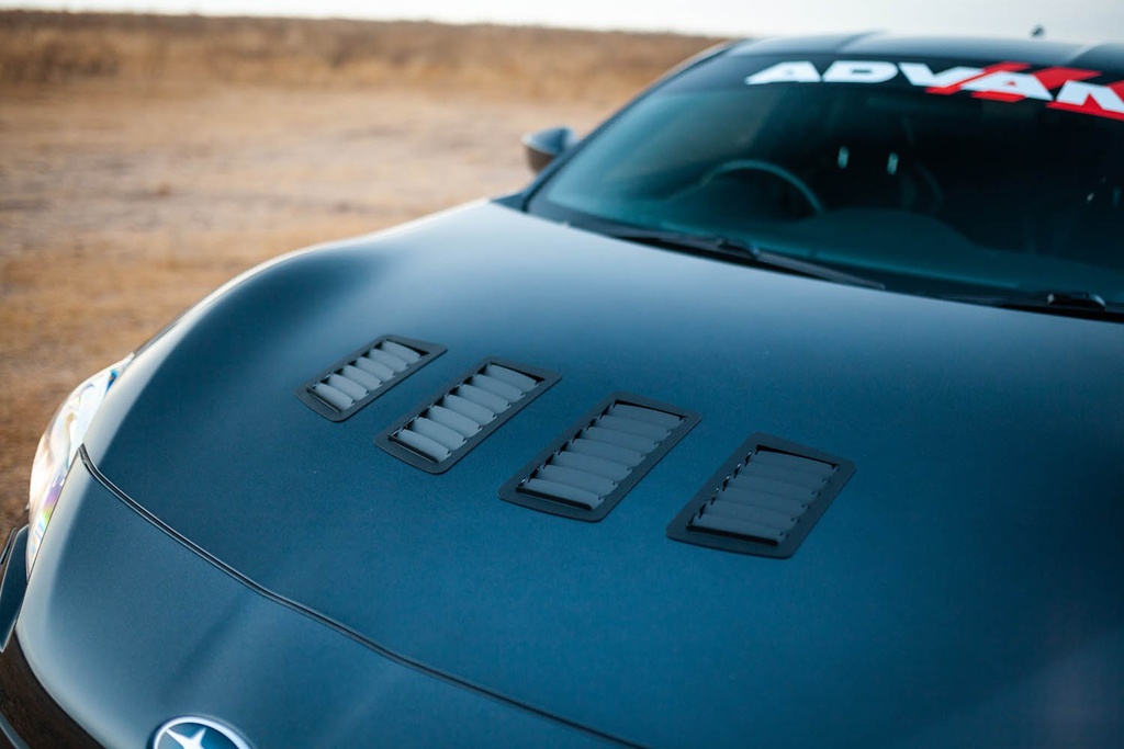 Slanted Hood Louver Kit - BRZ/FRS/GT86