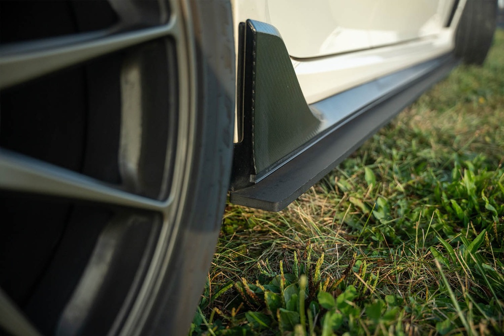 Side Splitter Kit - Honda Civic Type R (FK8), side splitter by wheel