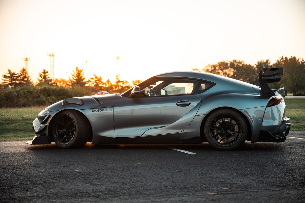 Swan Neck UCW Rear Wing Kit - Mk5 Toyota Supra