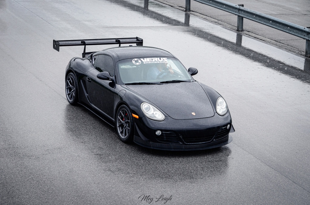 V1X Rear Wing Kit, Includes Carbon Spoiler - 987 Porsche Cayman