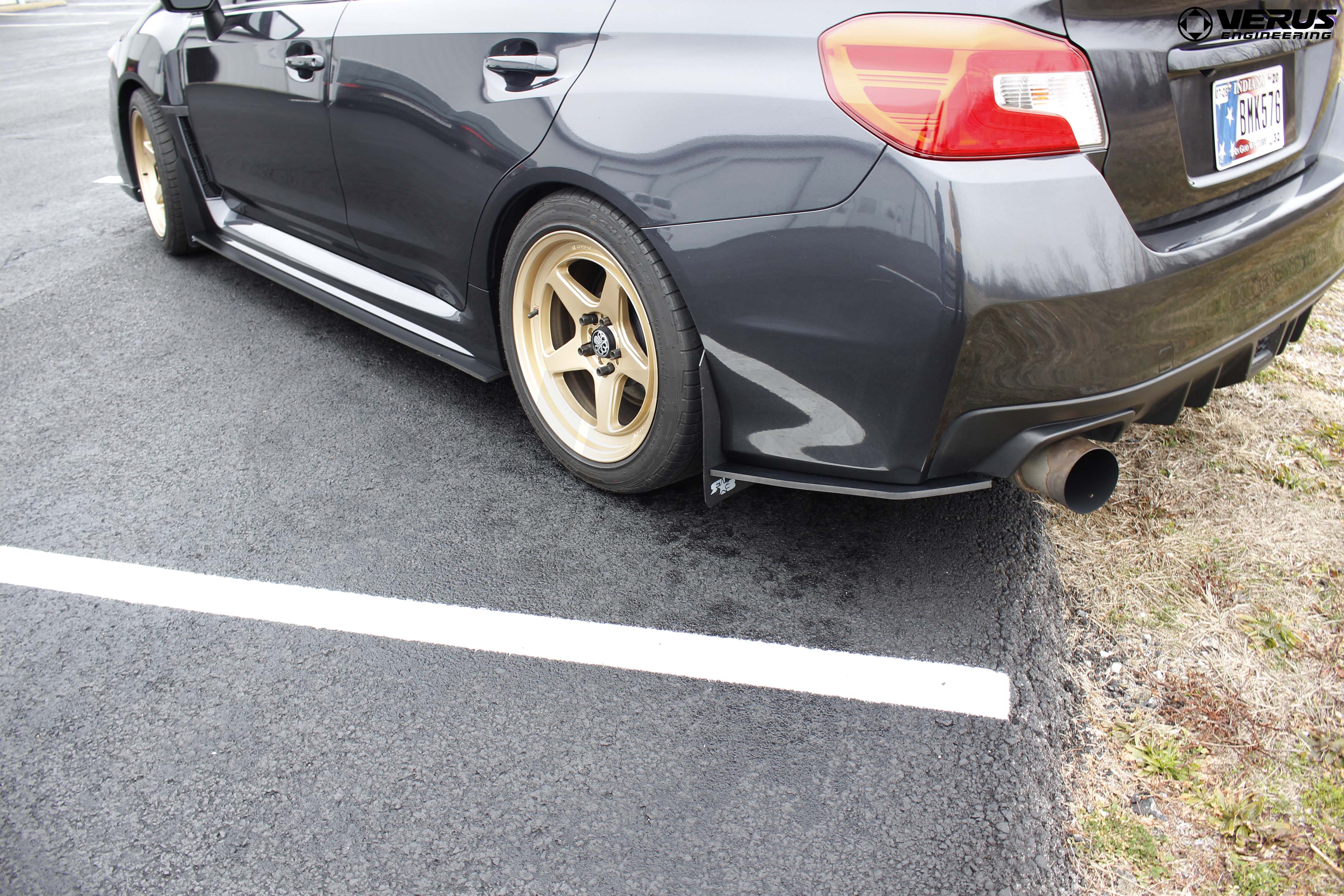 Plastic Rear Spat Kit- WRX/STI (VA)