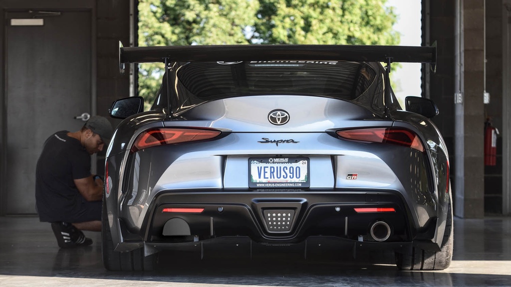 Exhaust Cutout Cover - Mk5 Toyota Supra