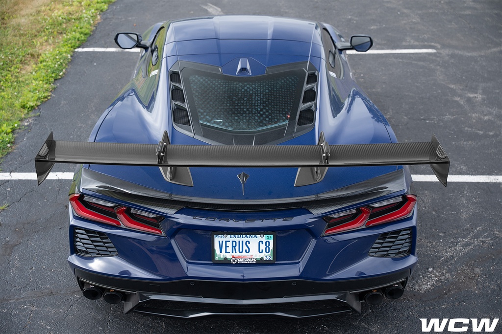 Swan Neck WCW Rear Wing Kit - Corvette Stingray and Z06 (C8)
