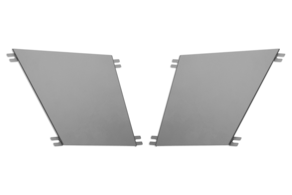Hood Louver Rain Guard Kit - Ford Fiesta ST/Fiat 500