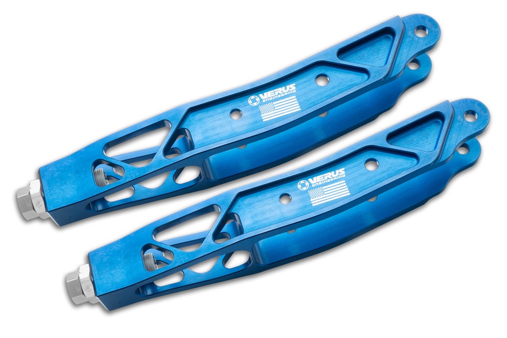 [A0005A-BLU-S] 7000 Series Rear LCA Kit - Subaru WRX/STI (2008+), BRZ/FRS/GT86/GR86 (2013+) (Blue, Spherical)