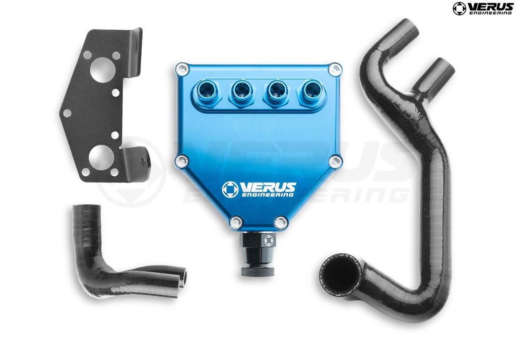 [A0228A-BLU] Air Oil Separator (AOS) - Mk5 Toyota Supra (Blue)
