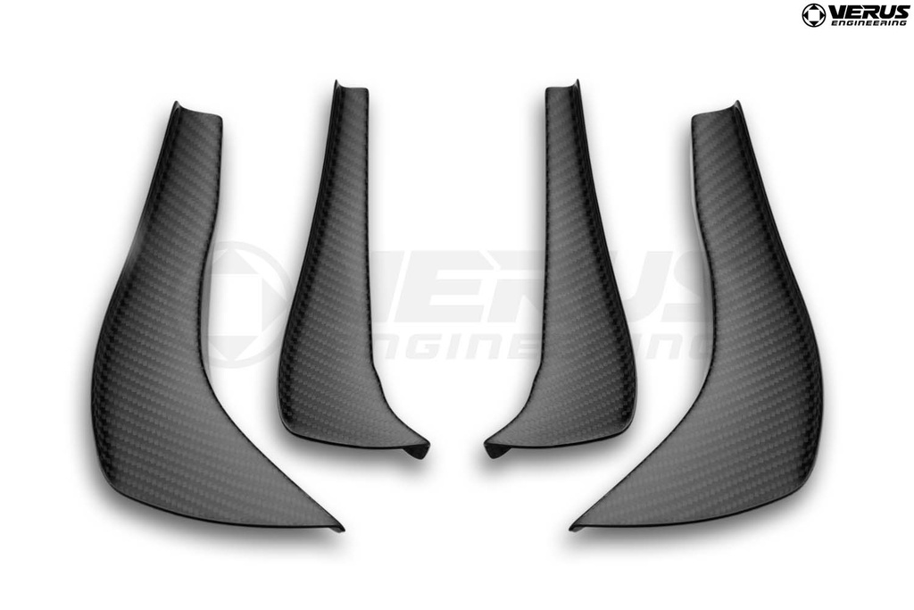 Dive Plane Kit, Dual Element - Corvette Stingray (C8)