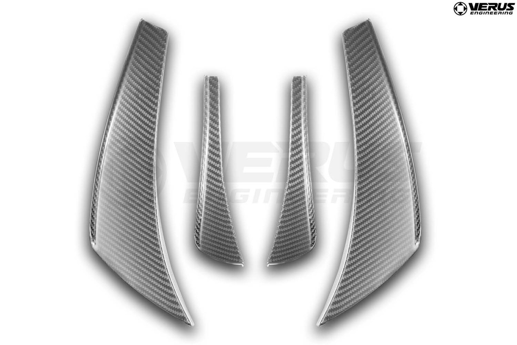 Dual-Element Dive Plane (Canard) Kit - Ford Mustang Shelby GT350