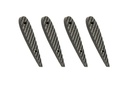 Carbon Polyweave Splitter Grind Kit - Ford Mustang Shelby GT350