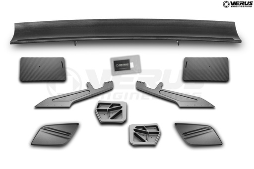 Swan Neck V1X Rear Wing Kit - Corvette Stingray (C8) | Verus