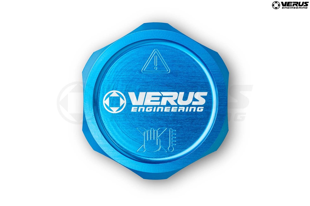 [A0409A-BLU] Coolant Overflow Cap - Ford (Blue)