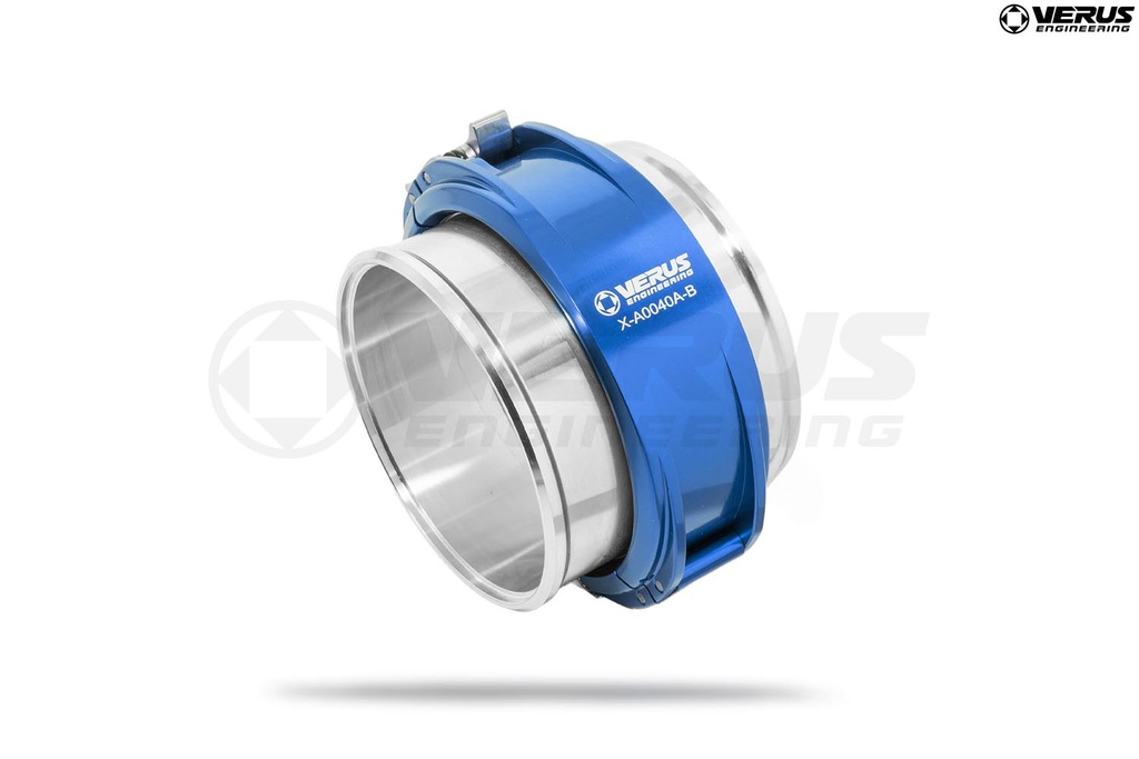 [X-A0040A-B-BLU] -40AN X-Series Clamp Assembly - 2.5 Inch (Blue)