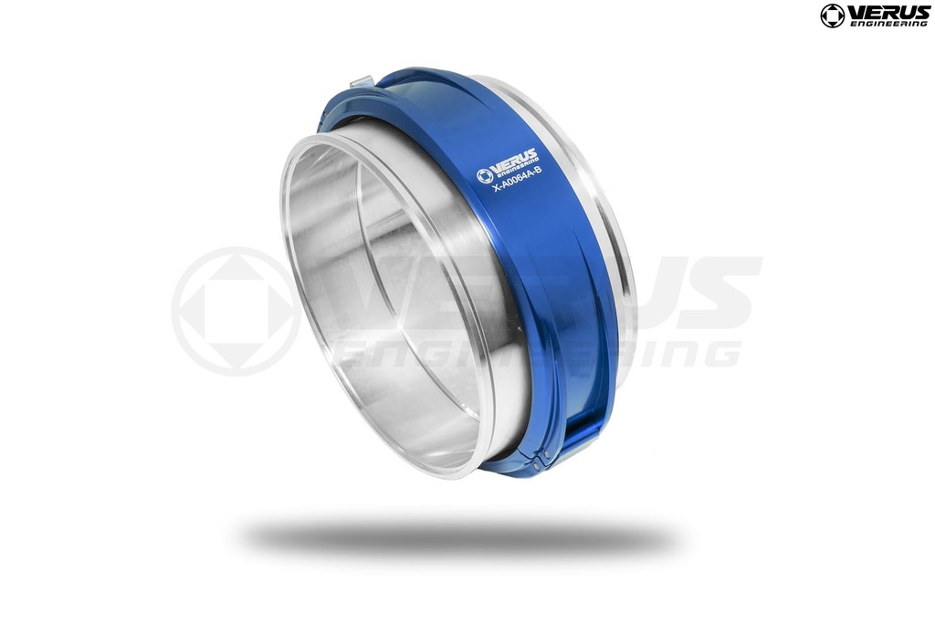 [X-A0064A-B-BLU] -64AN X-Series Clamp Assembly - 4 Inch (Blue)