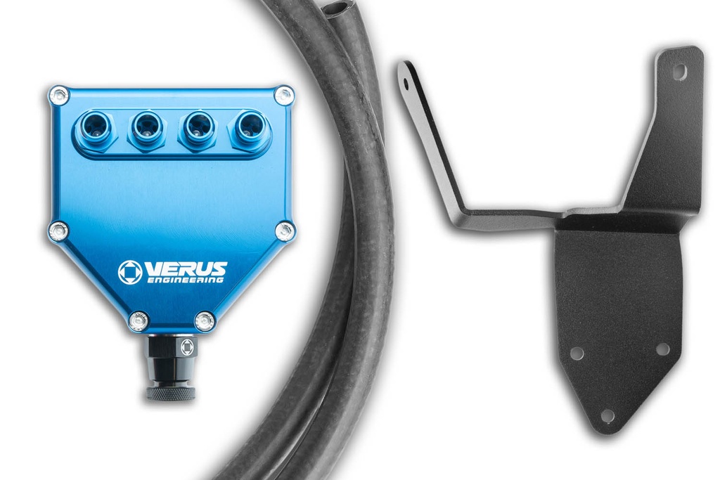 [A0477A-BLU] Air Oil Separator (AOS) - S550 Ford Mustang GT/GT350/GT350R (Blue)