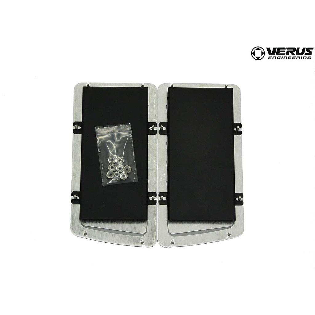 C9R - Hood Louver Rain Guard Kit, Large
