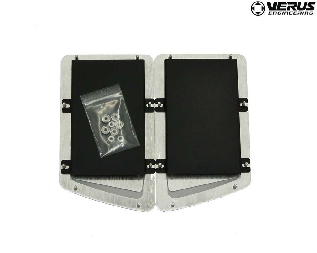 Z9R - Hood Louver Rain Guard Kit, Small