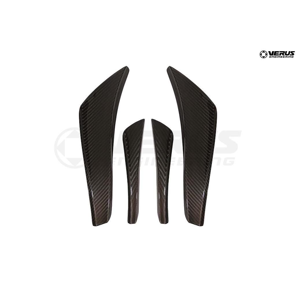[A0276A-BLEM] Dual-Element Dive Plane (Canard) Kit - Ford Mustang Shelby GT350 (BLEMISH)