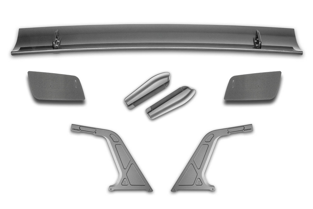 [A0535A-FFV] UCW Swan Neck Rear Wing Kit - G87 BMW M2 (Yes)