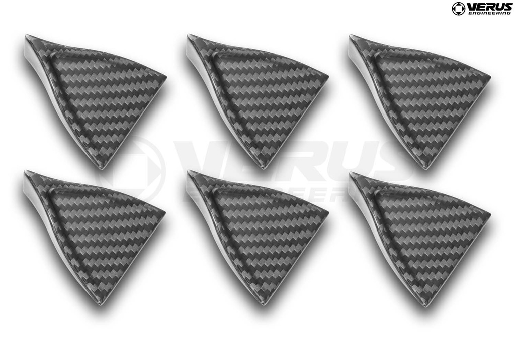 [A0620A-CRB] Vortex Generator Kit - G87 BMW M2 (Carbon Fiber)