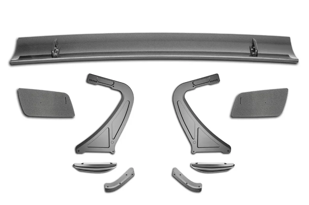 [A0649A-BLEM-FFV] Swan Neck UCW Rear Wing Kit - Mk5 Toyota Supra (BLEMISH) (Yes)