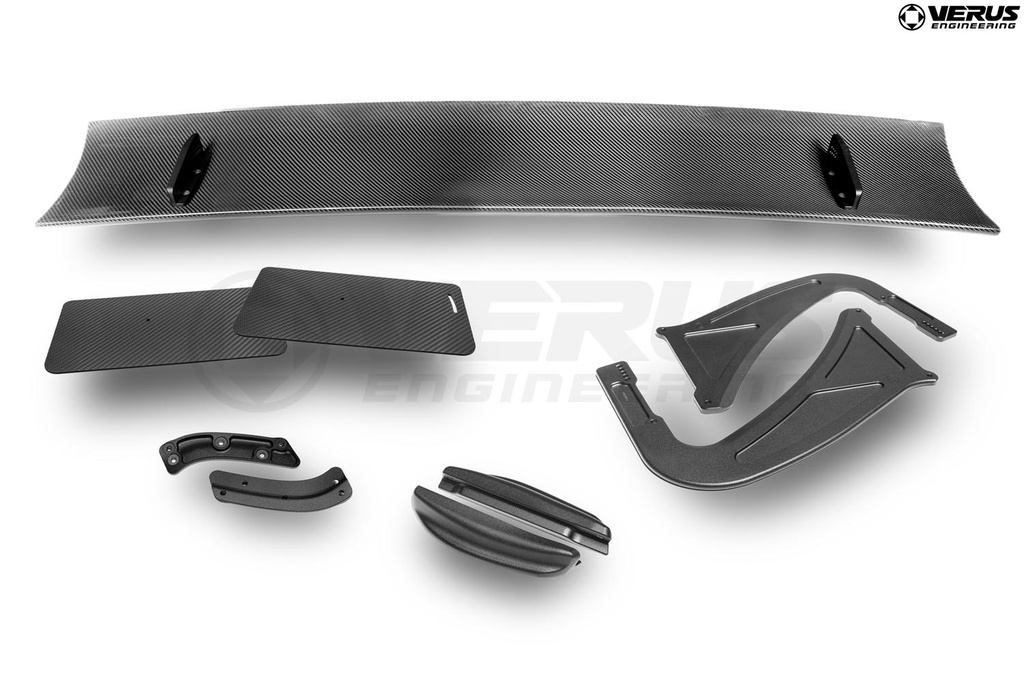 [A0649A-BLEM-FFV] Swan Neck UCW Rear Wing Kit - Mk5 Toyota Supra (BLEMISH) (Yes)