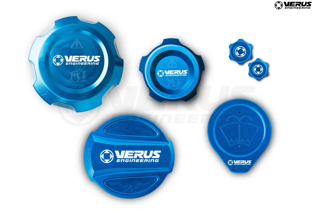 [A0763A-BLU] Engine Bay Cap Kit - BMW G-Series M2, M3, M4 (Blue)