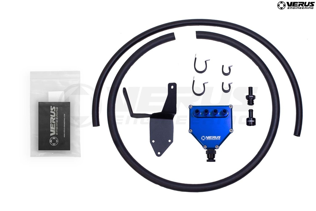 [A0477A-BLU-BLEM] Air Oil Separator (AOS) - S550 Ford Mustang GT/GT350/GT350R - BLEM (Blue)