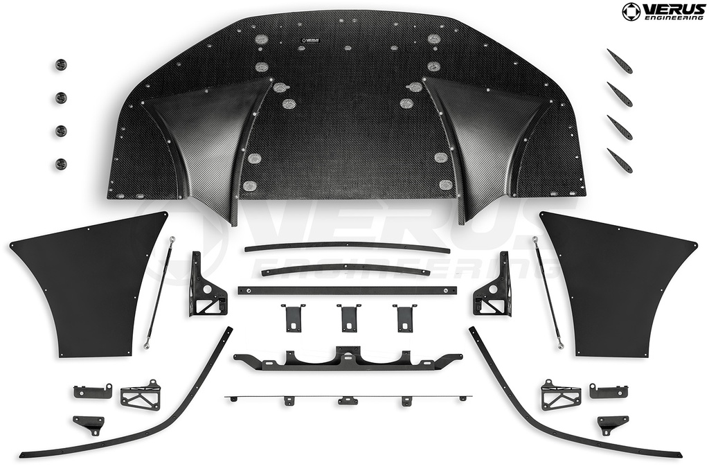 [A0243A-BLEM] Front Splitter Kit - Porsche 991.1 GT3RS (BLEMISH)