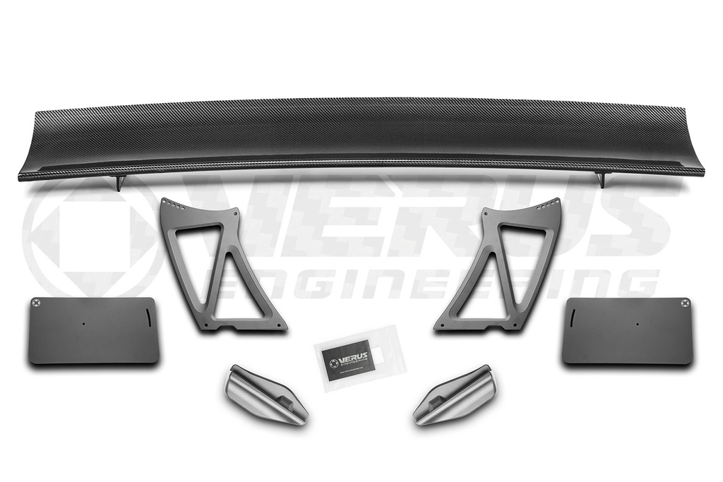 [A0609A-CRB] Bottom Mount UCW Rear Wing Kit - Subaru WRX (VB) (Yes)