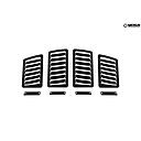 [A0065A-BLK] Slanted Hood Louver Kit - BRZ/FRS/GT86 (Black)