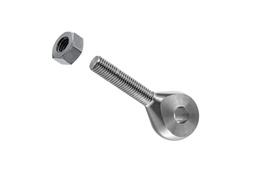 [O-P0002] Rod End - 1/4-28, Left Hand Thread - Stainless