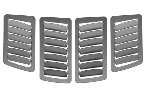 XB3 - Slanted Hood Louver Kit 