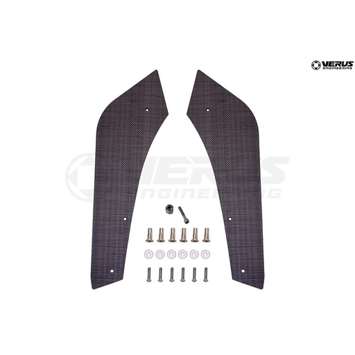 [A0268A-BLEM] Carbon Polyweave Rear Spat Kit - Mk5 Toyota Supra (BLEMISH)
