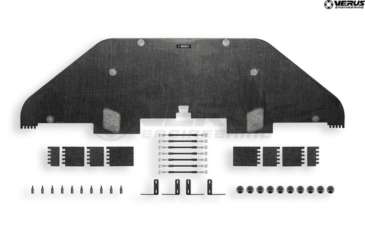 [A0036A] Carbon Polyweave Adjustable Front Splitter - BRZ/FRS/GT86