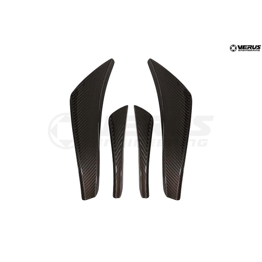 [A0276A-BLEM] Dual-Element Dive Plane (Canard) Kit - Ford Mustang Shelby GT350 (BLEMISH)