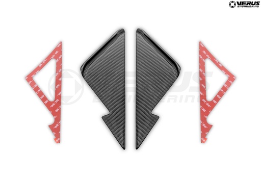 [A0621A] Anti-Buffeting Wind Deflectors - G87 BMW M2