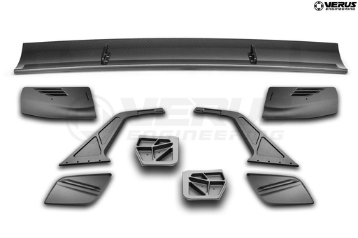 [A0666A] Swan Neck UCW Rear Wing Kit - Corvette Stingray (C8)